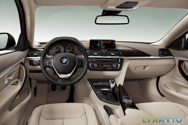 Салон BMW 4-Series Coupe F32 2014 фото