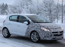 Opel Corsa 2015 - новые фото шпионов