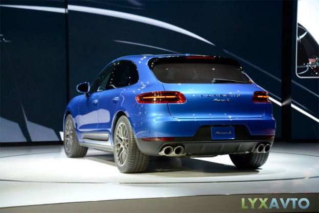 Porsche Macan 2014 2015 фото задней части