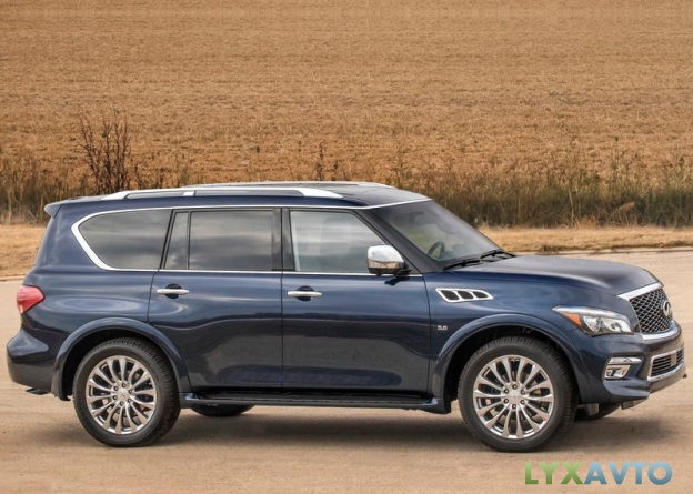 Фото Infiniti QX80 2014 2015 рестайлинг