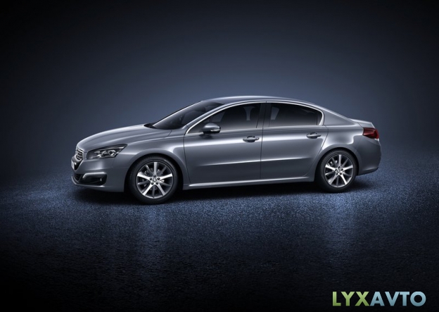 Peugeot 508 2015 2016 фото сбоку