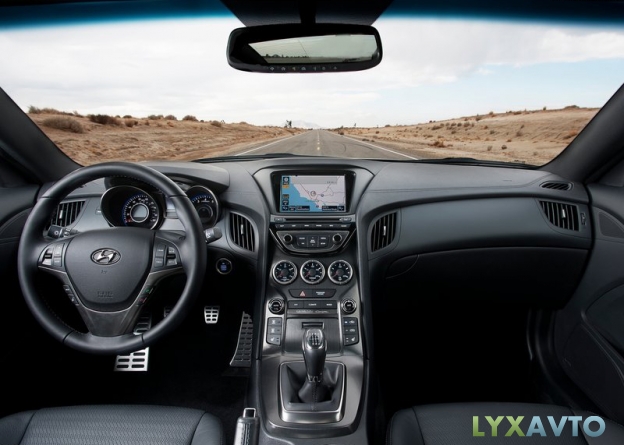 Hyundai Genesis Coupe 2014 2015 фрото салона