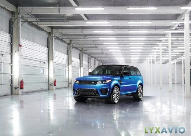 Новый Range Rover Sport SVR фотографии