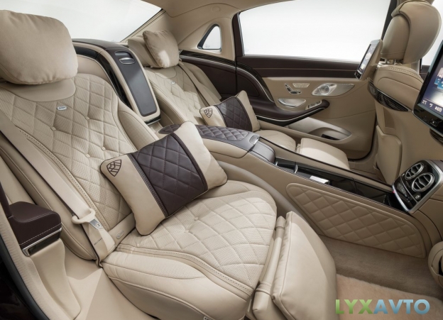 Картинки салона Mercedes Maybach S Cass 2015-2016 года