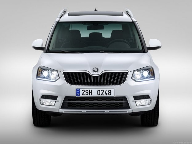 Skoda Yeti 2015 фото спереди