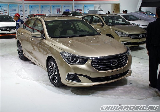 Фотография нового седана GAC Trumpchi GA6 2016-2017